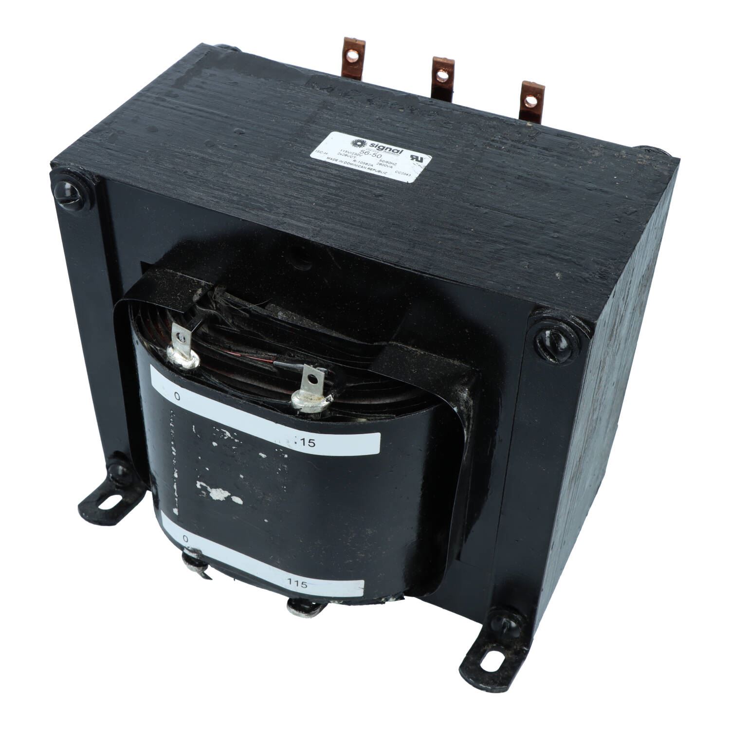Transformer Isolated, 115-230Vac in, 56Vac @ 50A out