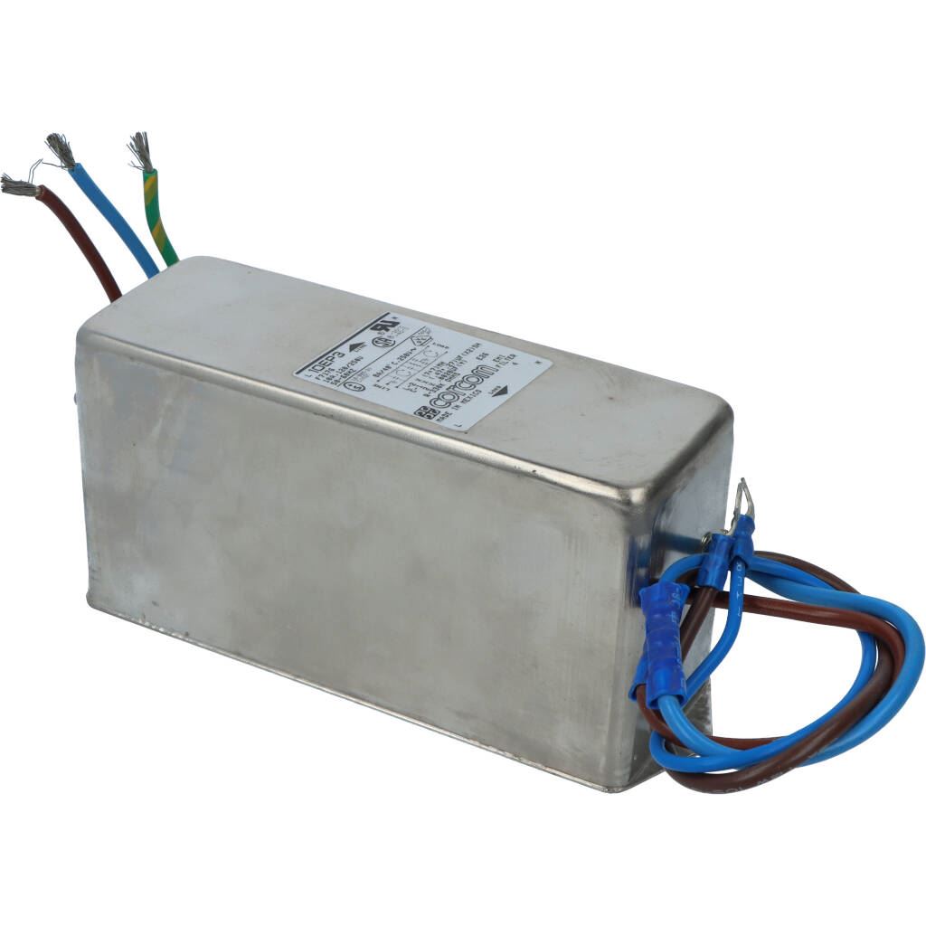 Power Line Filter 250 VAC, 10A, Lead wires