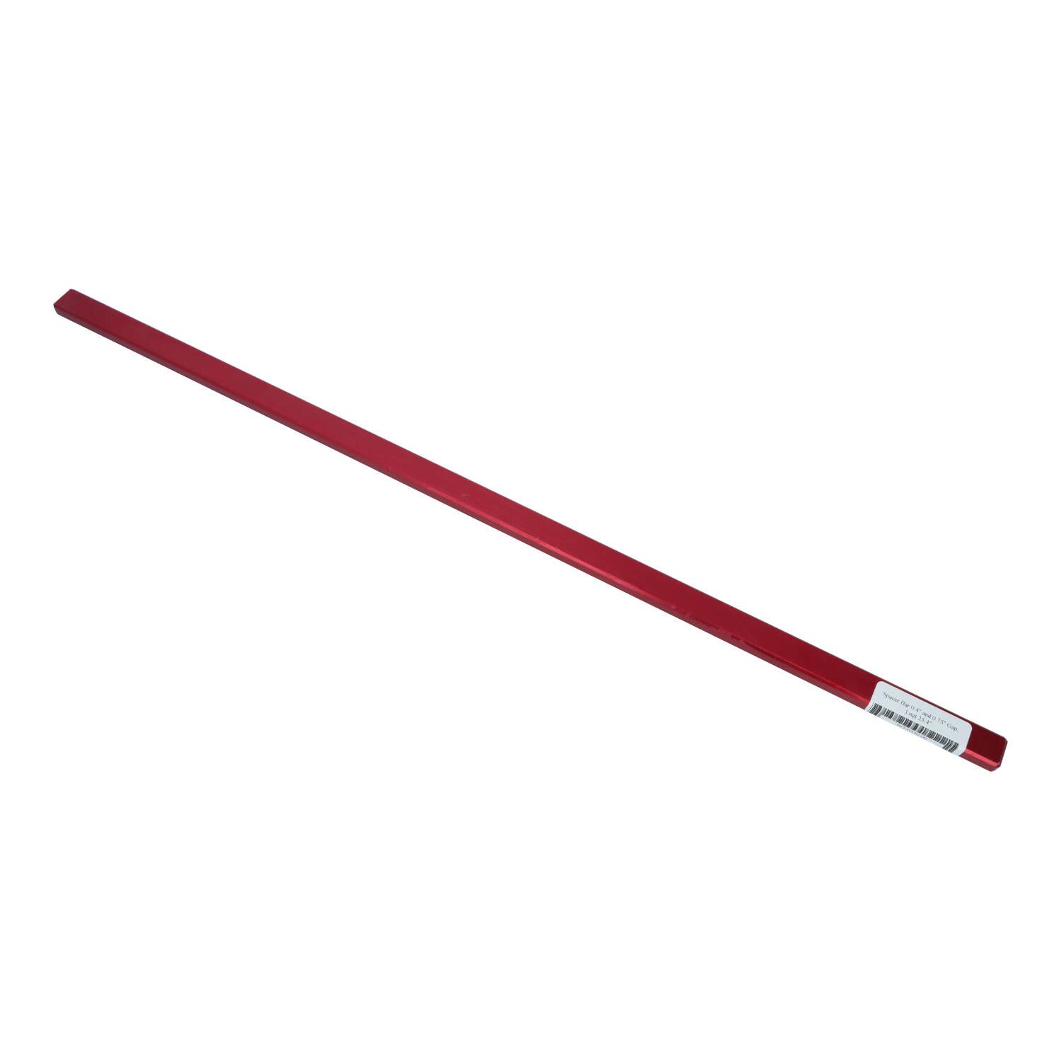 Spacer Bar 0.4" and 0.75" Gap, Lngt 25,4"