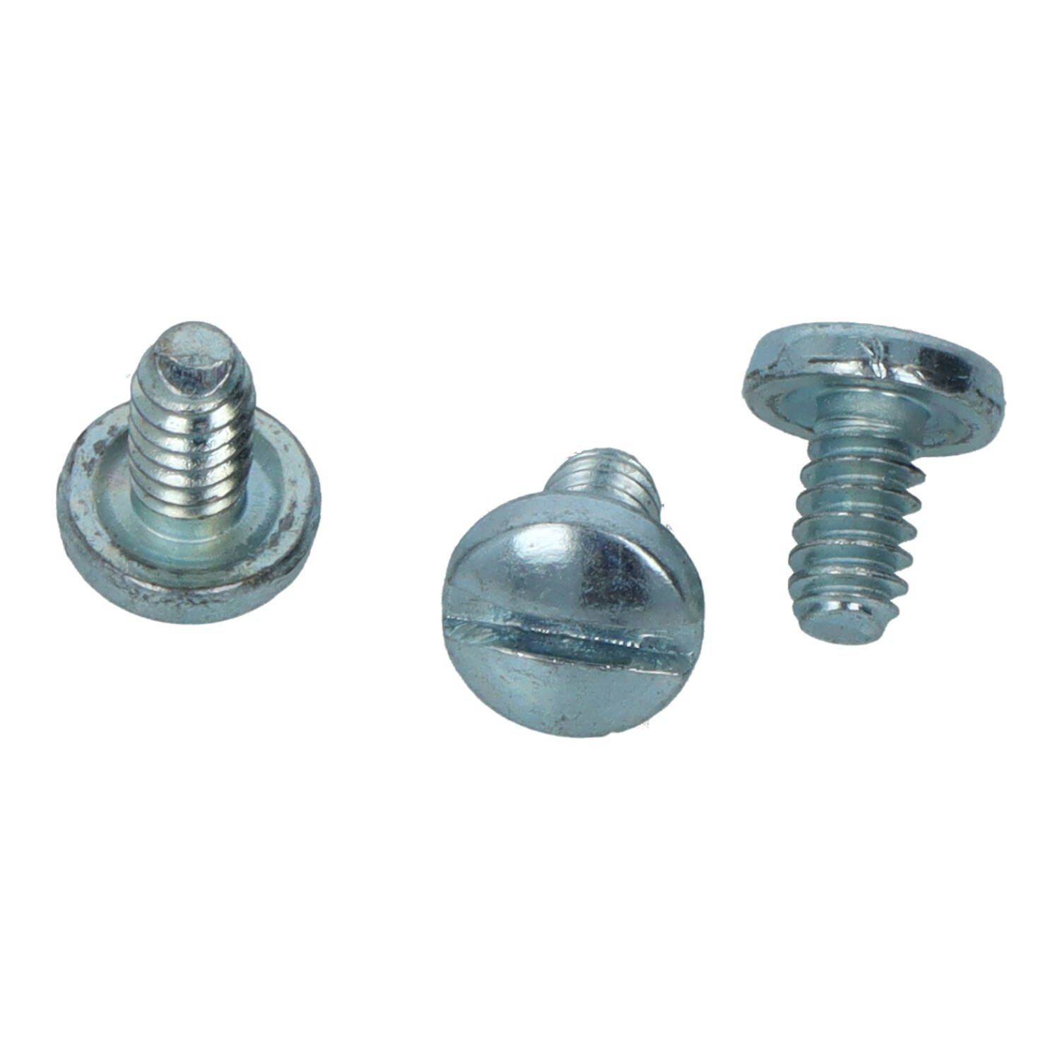 Screw # 6-32 x .234 PANSLT, Ø Head .285, Plated (for Connection strips)