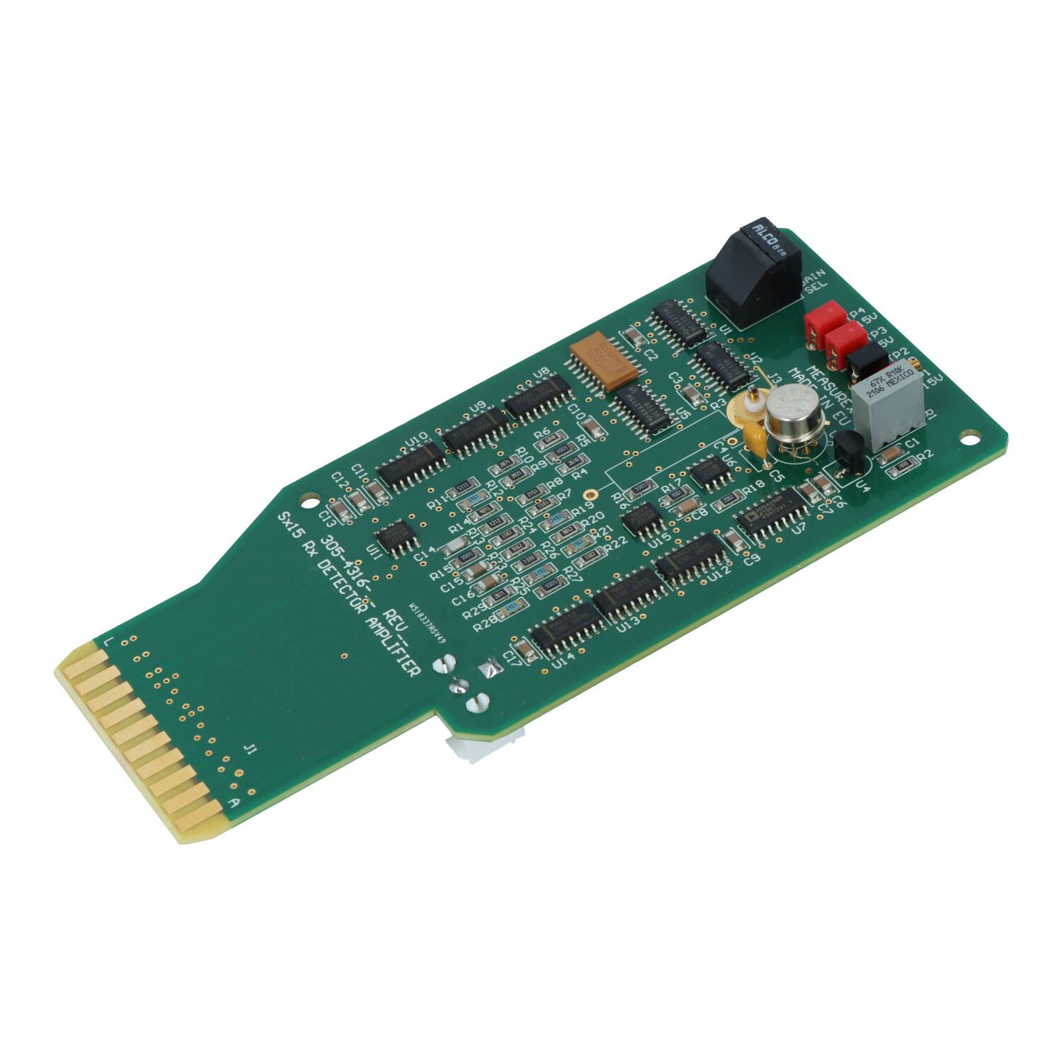 PCBA SX15 Rx Detector Amplifier, W/O Resistor R3